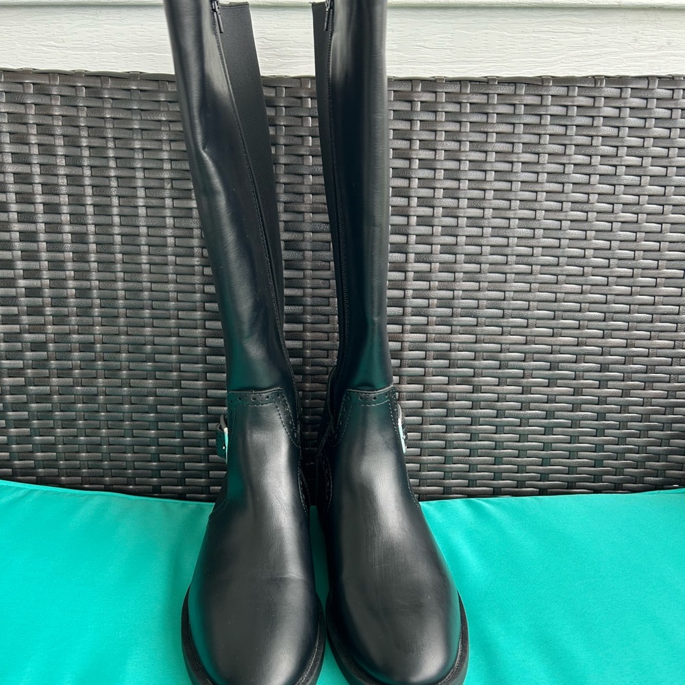 St. John Collection Black Heeled Boots